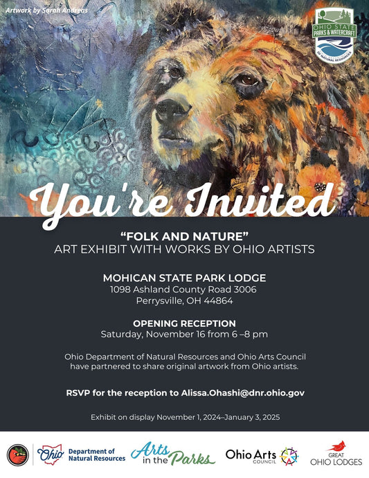 Exciting News: "Blossom Sentinel" Selected for Exhibition at Mohican State Park - Fine Art by Sarah Andreas