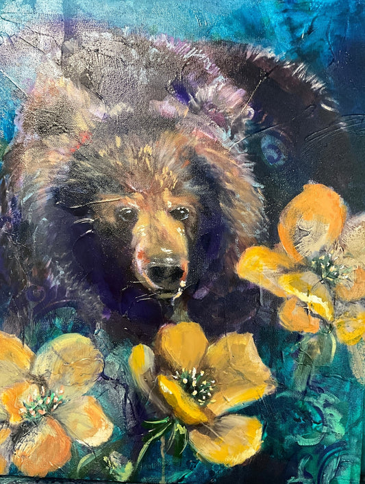 Letting Go to Create Space for Growth - Sarah Andreas Art