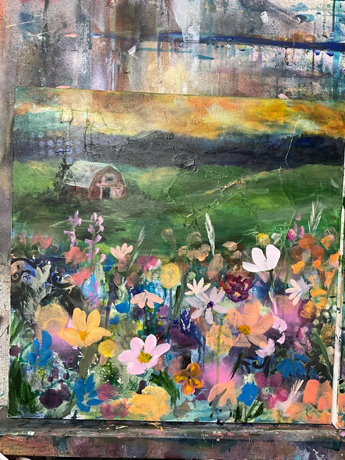 Surrendering Perfection: Finding Freedom in the Mess - Sarah Andreas Art
