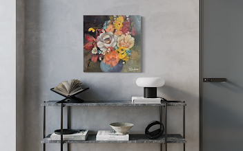 Gathered in Grace | Sarah Andreas Art | Mixed Media Oil Painting