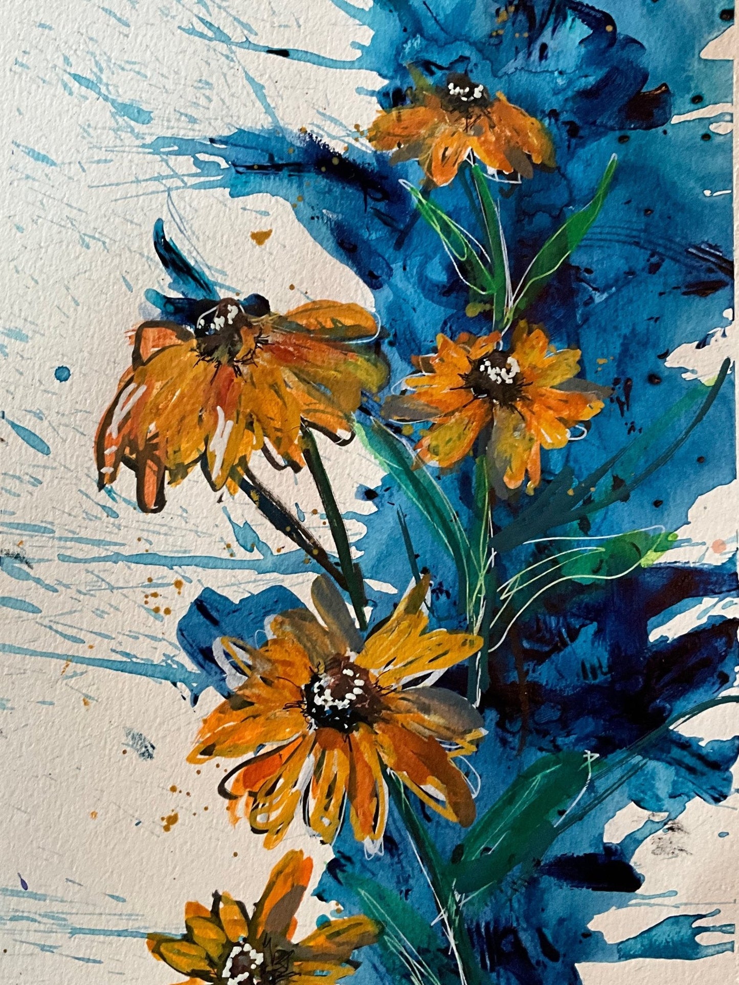Black Eyed Susans - Fine Art by Sarah Andreas