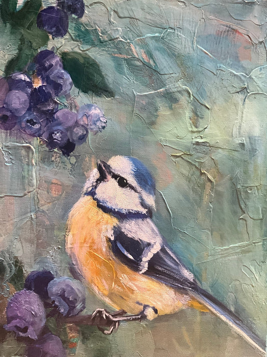Grace | Sarah Andreas Art | Mixed Media Oil Painting