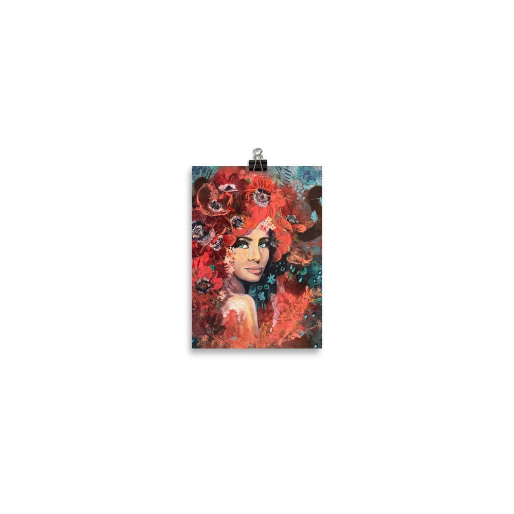 Healing Aura: Radiance in Red - Print - Fine Art by Sarah Andreas