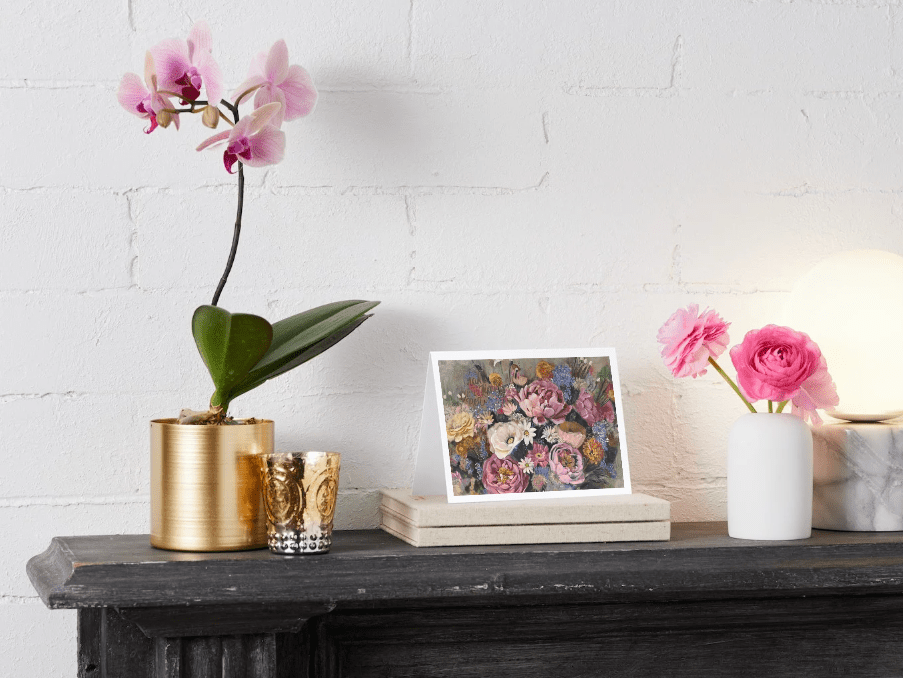 Where Light Gathers - Fine Art Note Card Pack | Sarah Andreas Art | Mixed Media Oil Painting