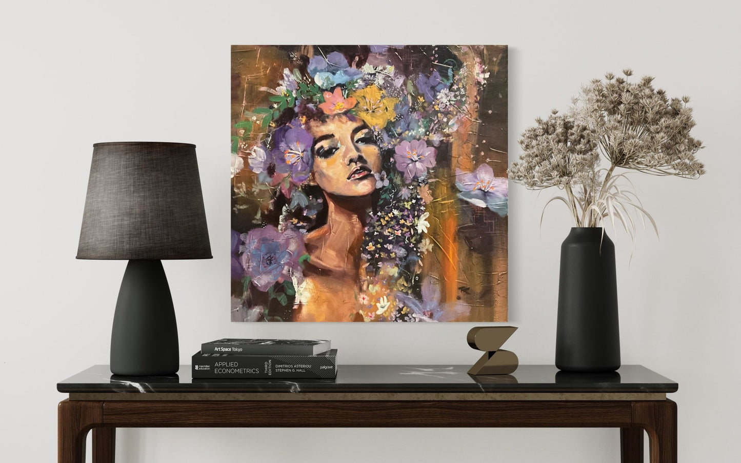 Awakenings Muse | Art by Sarah Andreas |Mixed Media Oil Painting | Sarah Andreas Art | Mixed Media Oil Painting