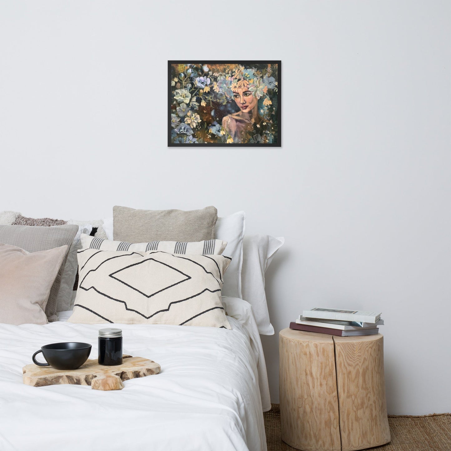 Framed Print - Healing Council of the Flowers - Fine Art by Sarah Andreas