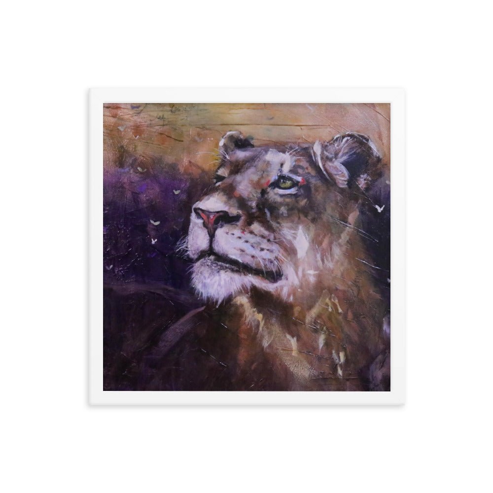 Framed Print - Resolute Majesty - Fine Art by Sarah Andreas