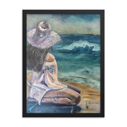 Framed Print - Sea Scape - Fine Art by Sarah Andreas