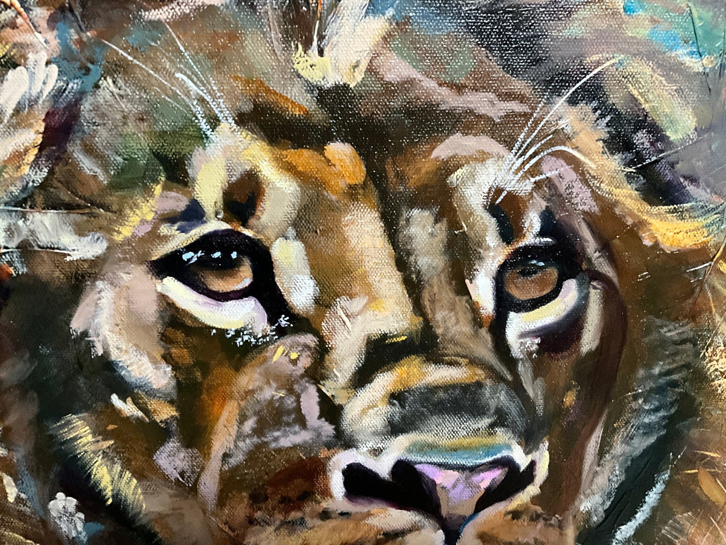 Majesty Among Morning Glories - Fine Art by Sarah Andreas