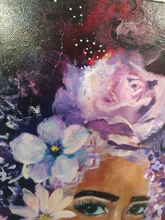 Splendor in Ordinary Moments | Sarah Andreas Art | Mixed Media Oil Painting