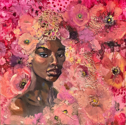 Unapologetically an Authority empowerment art for women by Sarah Andreas
