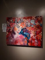 Unapologetically Hopeful | Sarah Andreas Art | Mixed Media Oil Painting