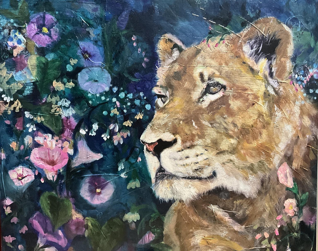 Cultivating Courage: The Essence of Resilience - Fine Art by Sarah Andreas