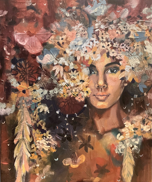 Dreams in Bloom: A Personal Invitation to Heal and Grow - Fine Art by Sarah Andreas
