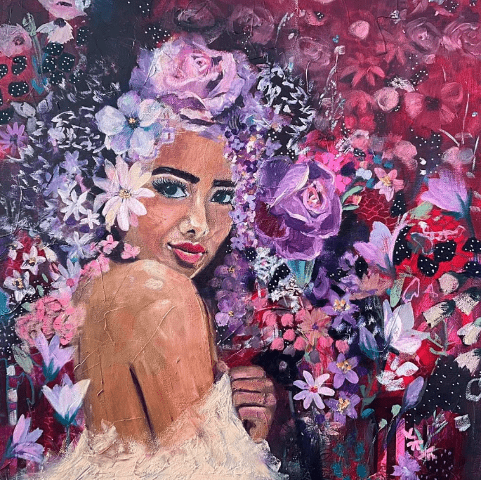 The Power of Reflection: Breaking Free from Old Patterns - Sarah Andreas Art