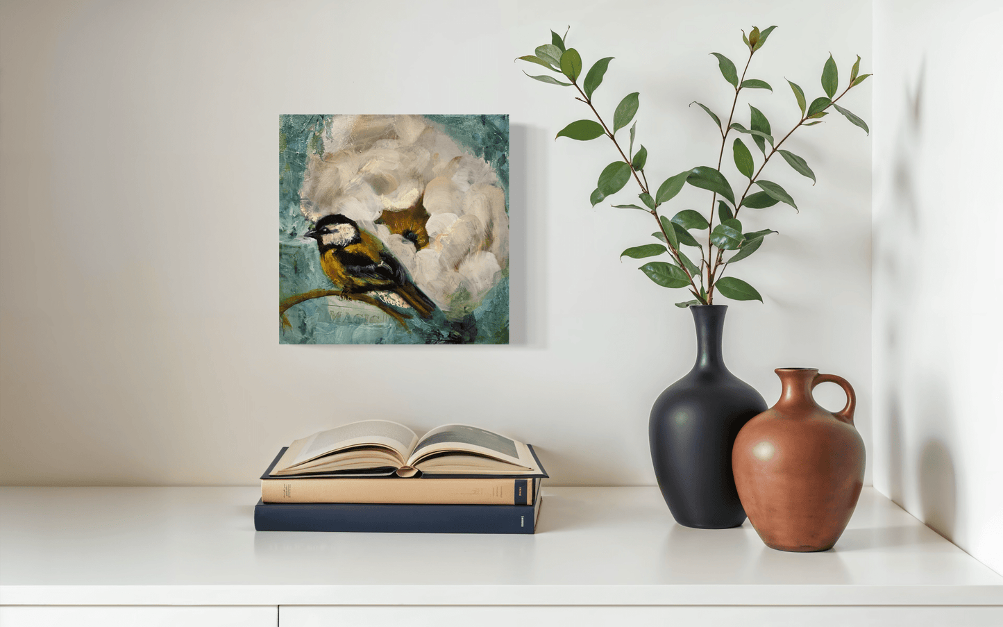 A Quite Kind of Magic | Sarah Andreas Art | Mixed Media Oil Painting | Sarah Andreas Art | Mixed Media Oil Painting