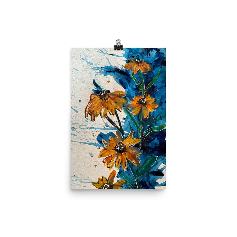 Black Eye Susan - Print - Fine Art by Sarah Andreas