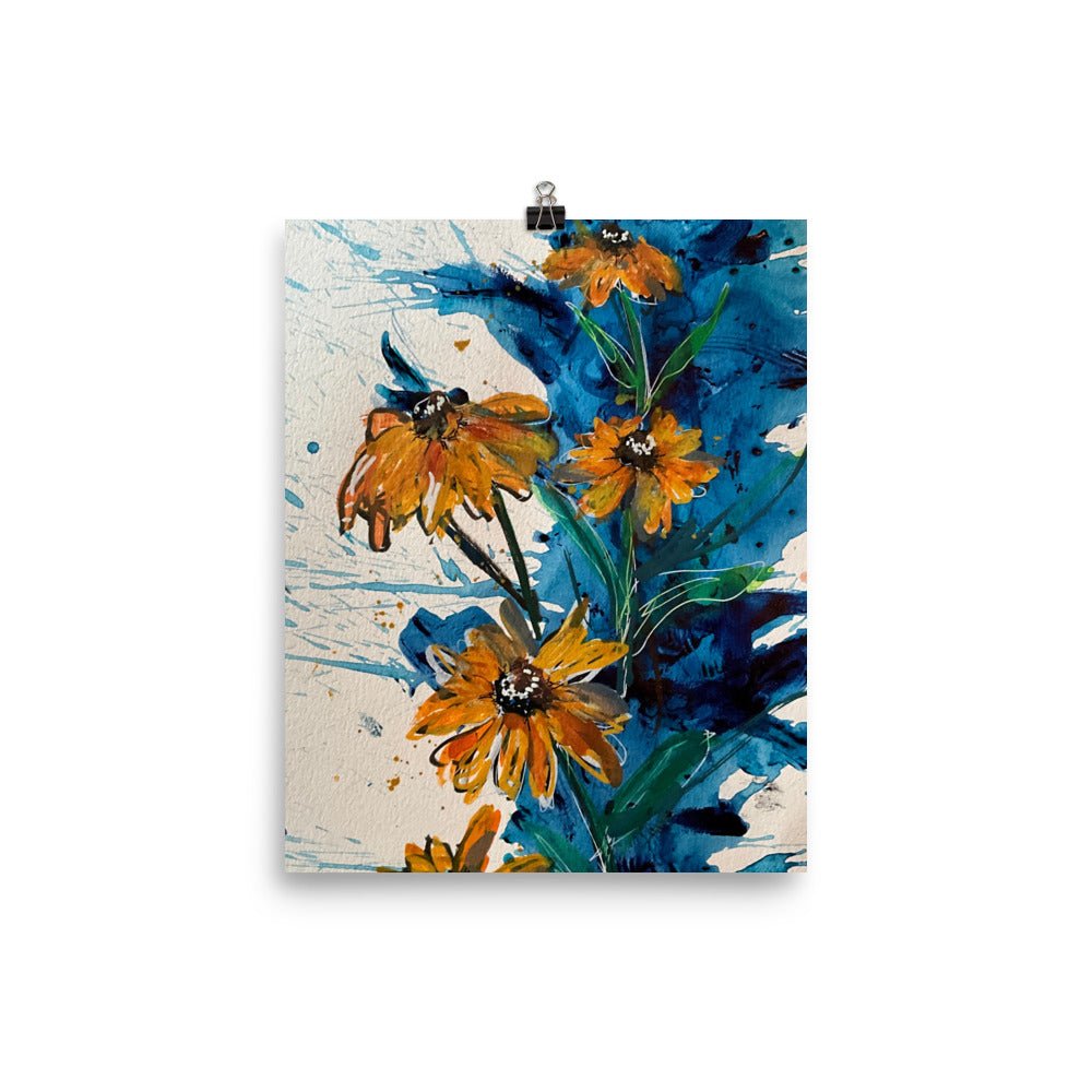 Black Eye Susan - Print - Fine Art by Sarah Andreas