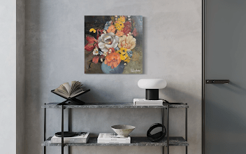 Gathered in Grace | Sarah Andreas Art | Mixed Media Oil Painting | Sarah Andreas Art | Mixed Media Oil Painting
