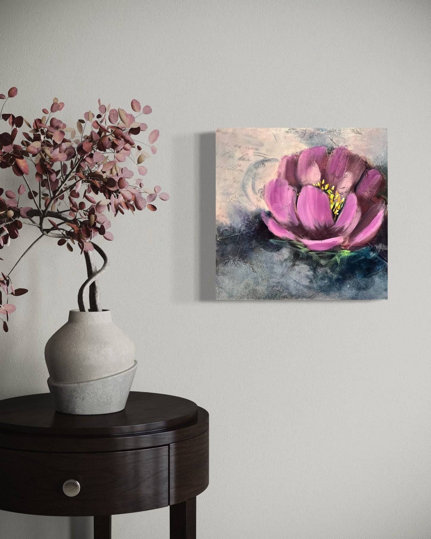 Seeds of Light - Original Mixed Media Oil Painting | Sarah Andreas Art | Mixed Media Oil Painting