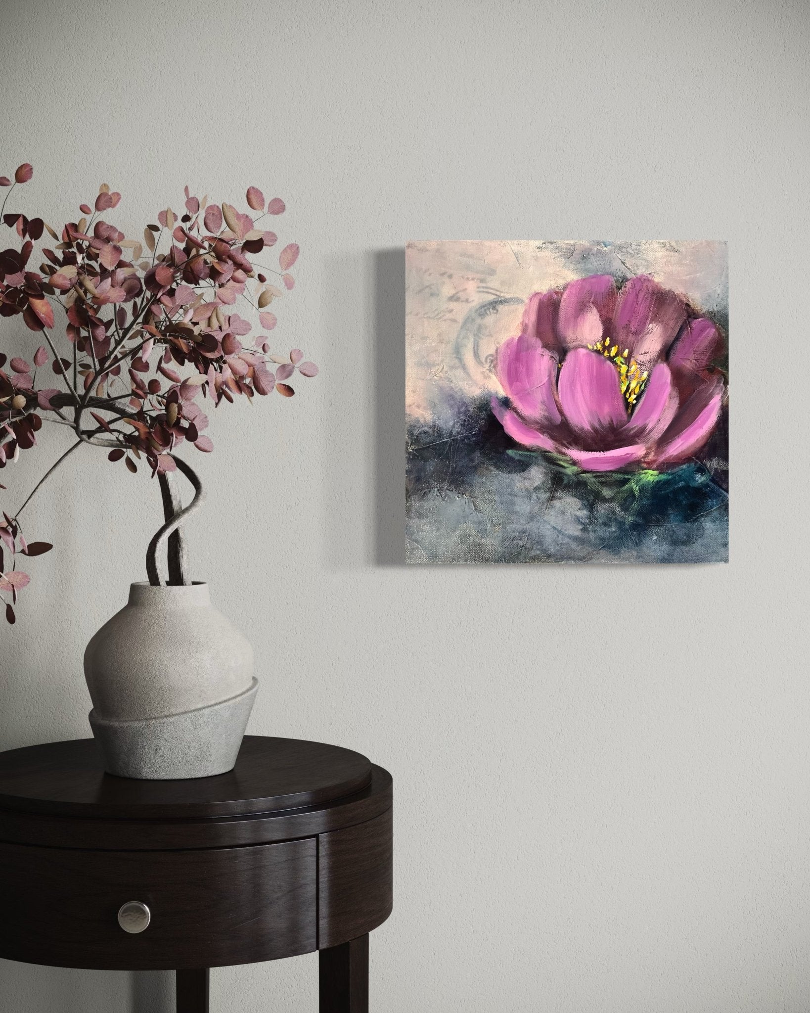 Seeds of Light - Original Mixed Media Oil Painting | Sarah Andreas Art | Mixed Media Oil Painting