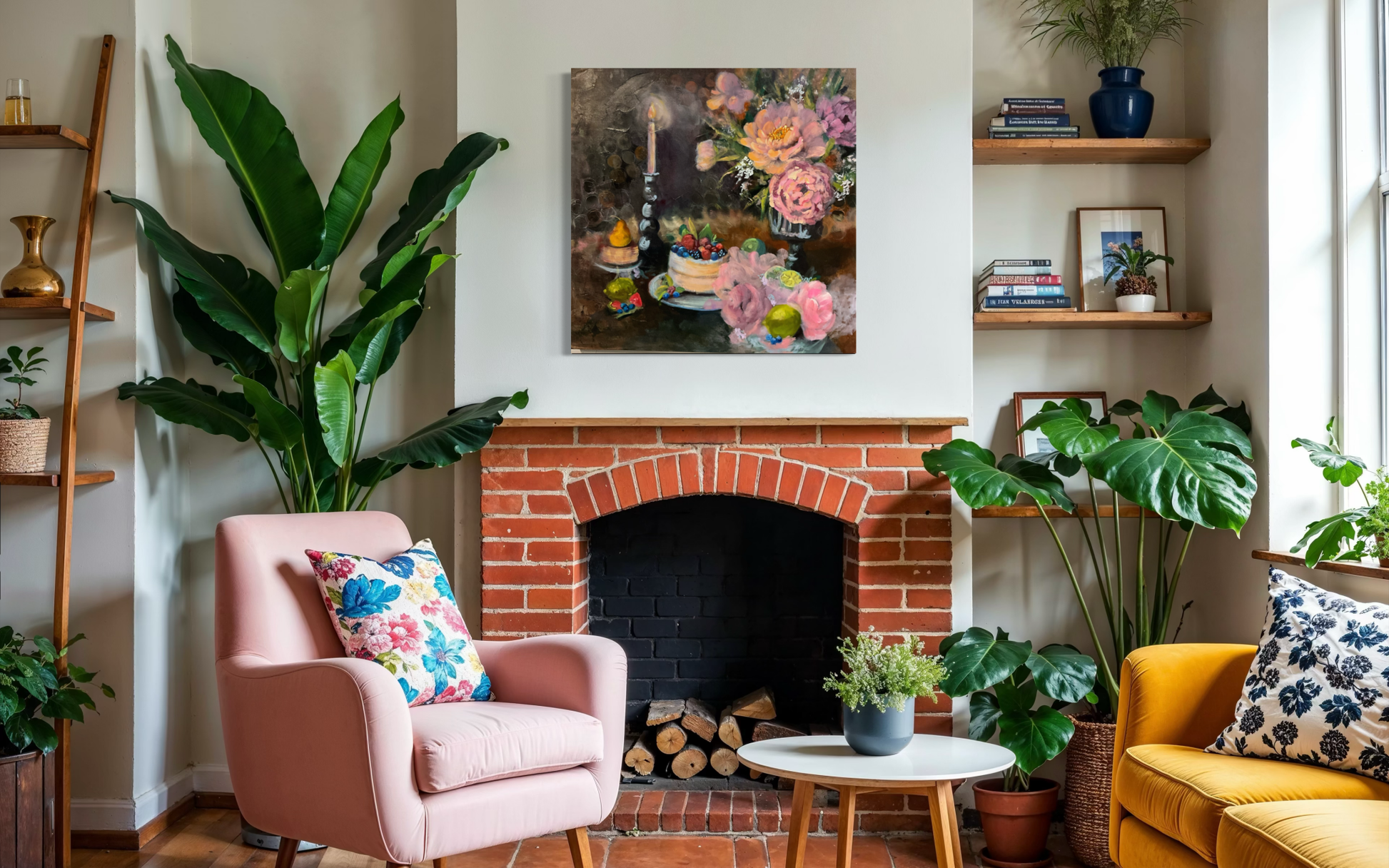 The Art of Receiving | Sarah Andreas Art | Mixed Media Oil Painting | Sarah Andreas Art | Mixed Media Oil Painting