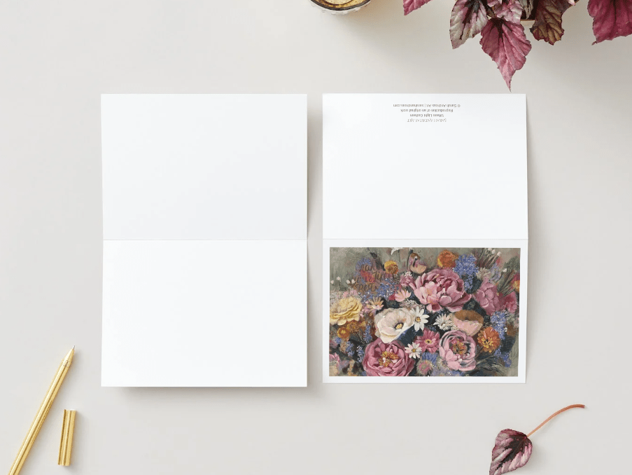 Where Light Gathers - Fine Art Note Card Pack | Sarah Andreas Art | Mixed Media Oil Painting