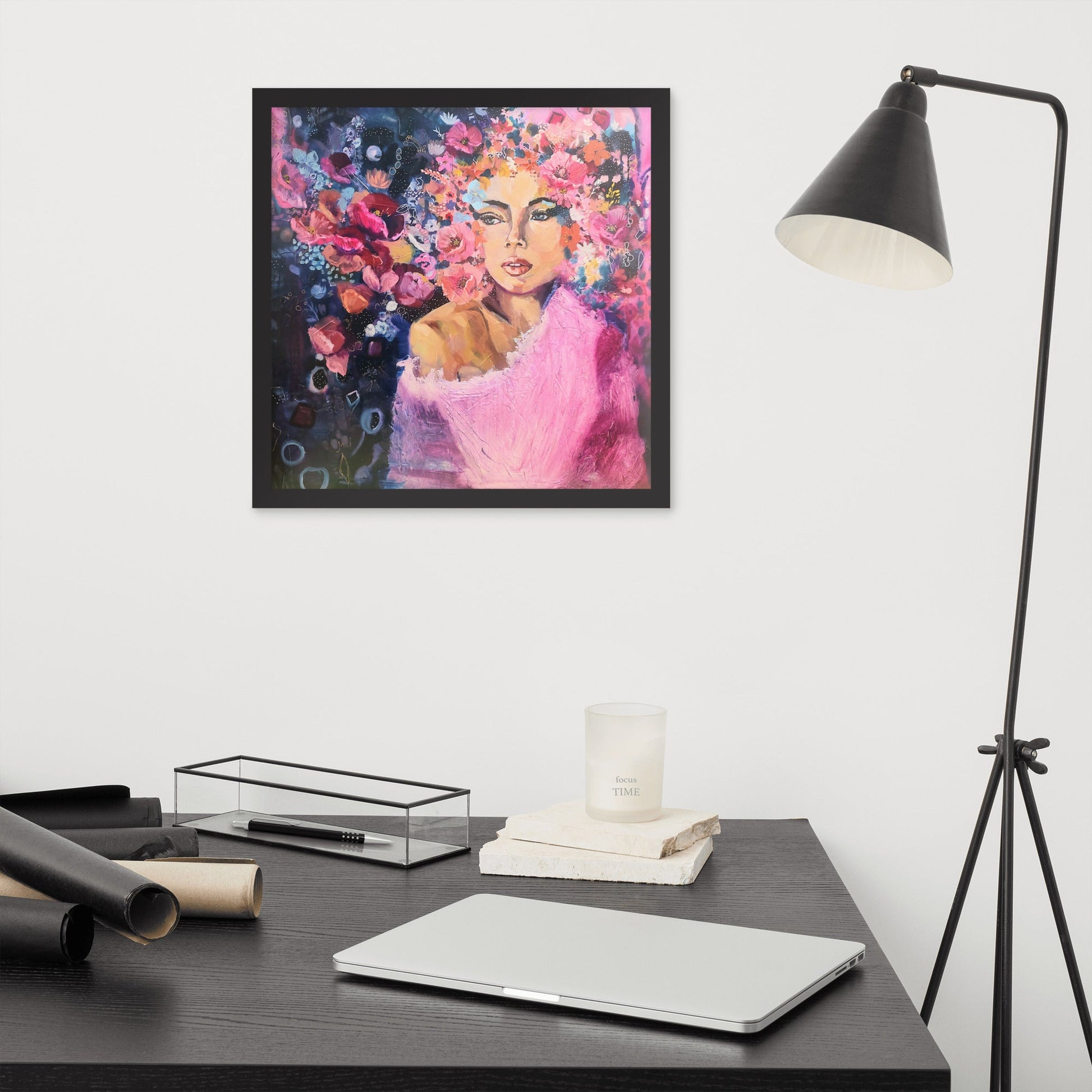 Framed Print - Pink Splendor - Fine Art by Sarah Andreas