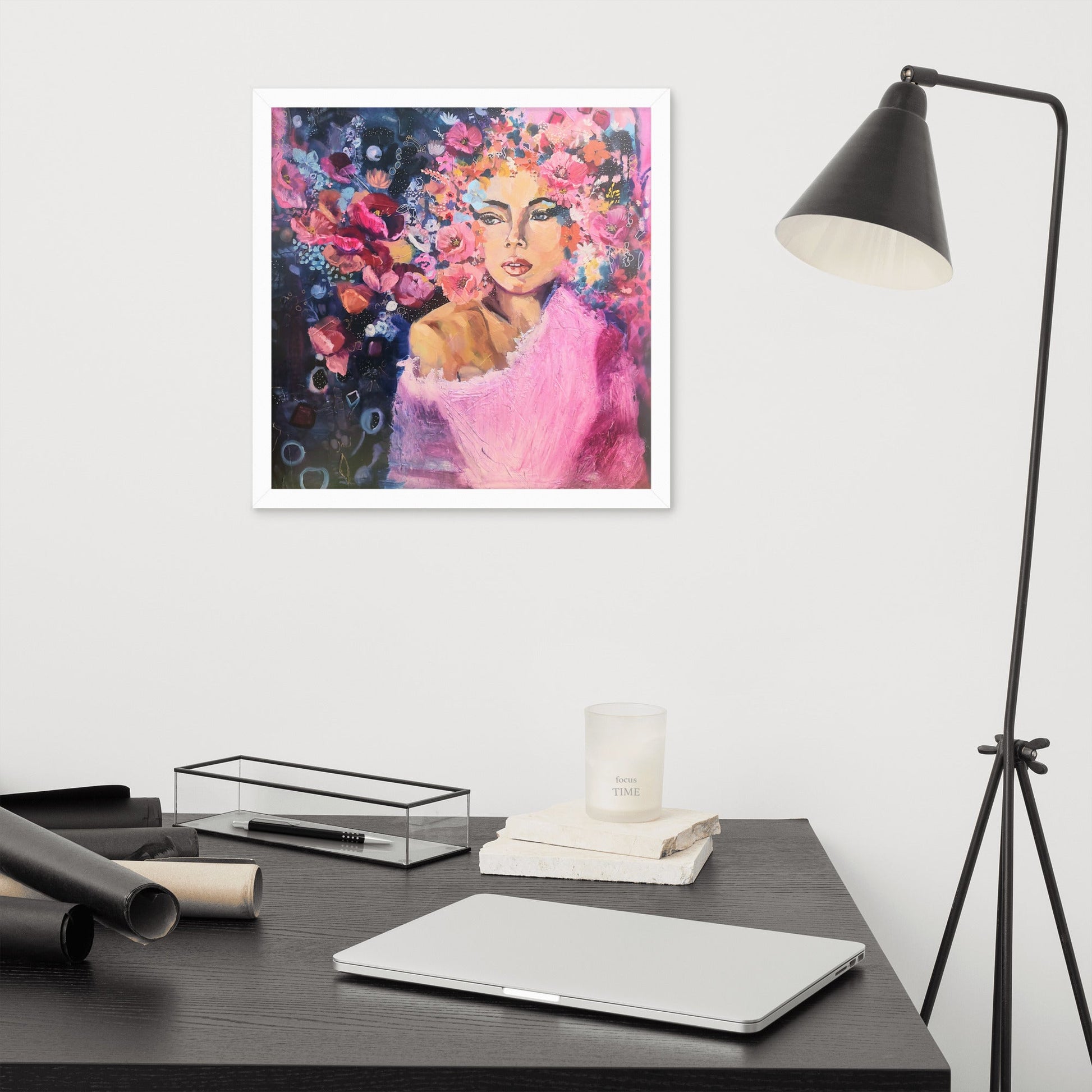 Framed Print - Pink Splendor - Fine Art by Sarah Andreas