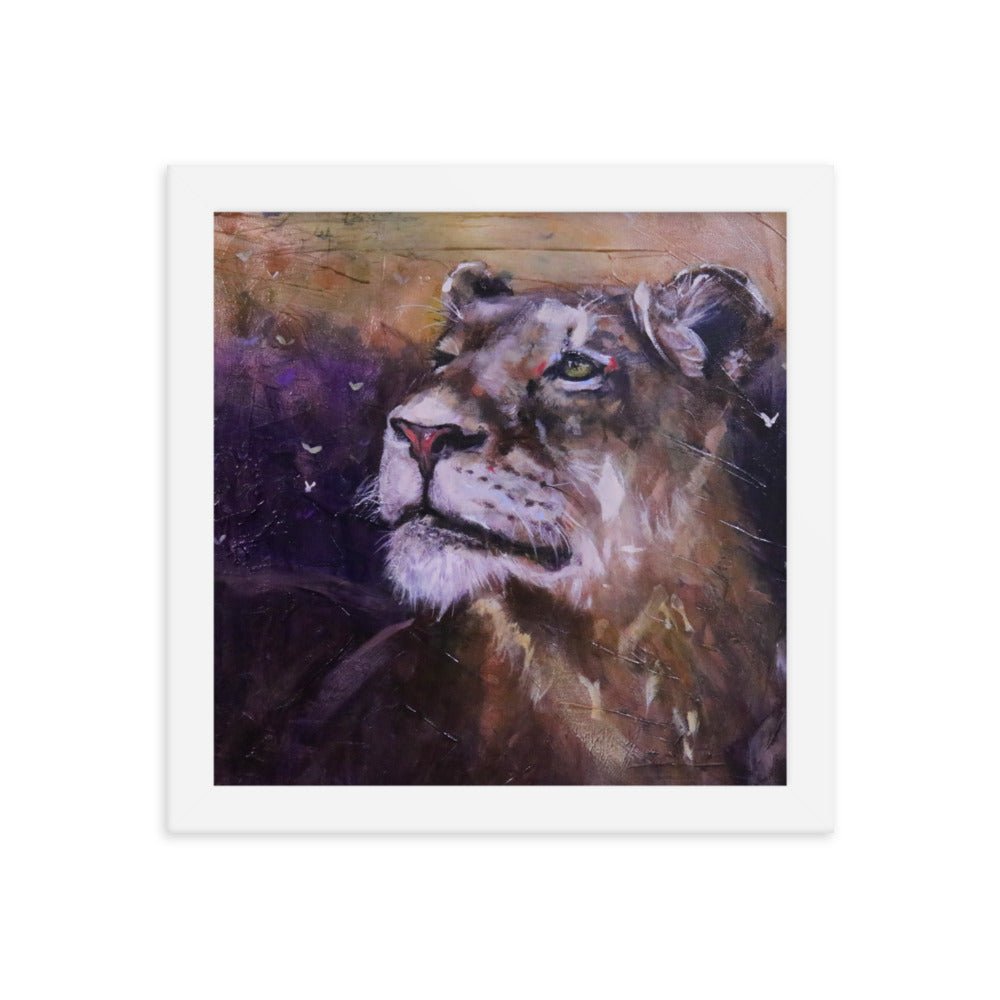 Framed Print - Resolute Majesty - Fine Art by Sarah Andreas