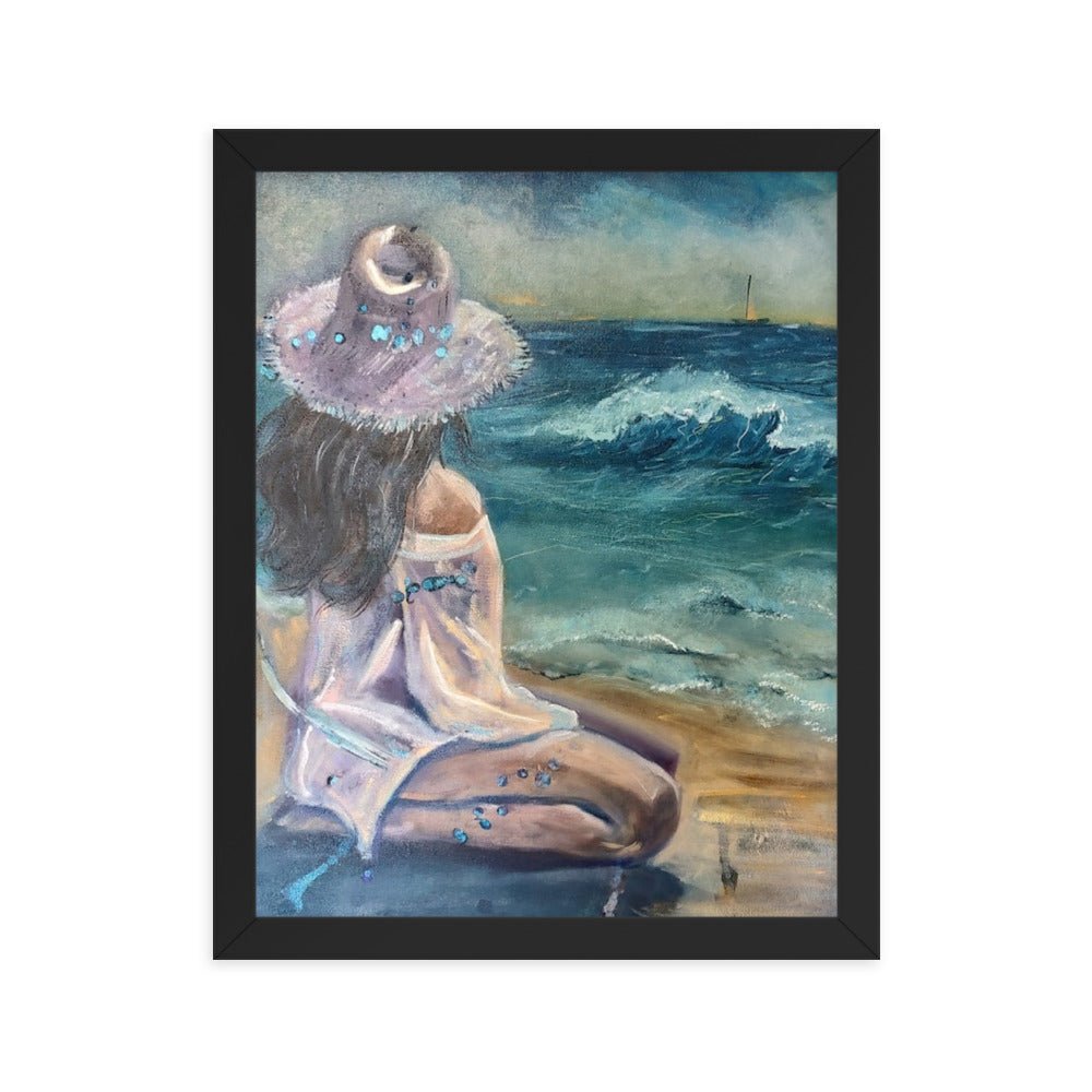 Framed Print - Sea Scape - Fine Art by Sarah Andreas