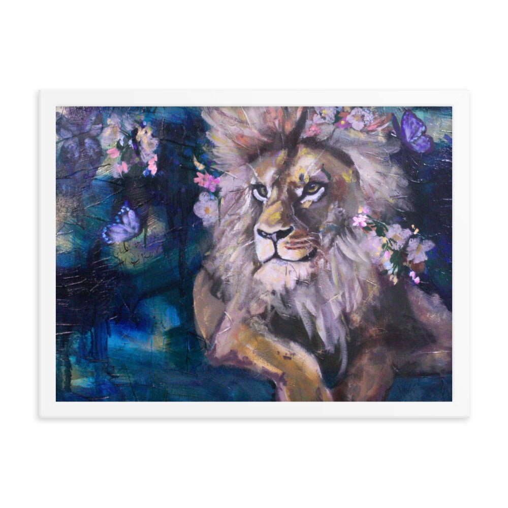 Framed Print - Tranquility's Roar - Fine Art by Sarah Andreas